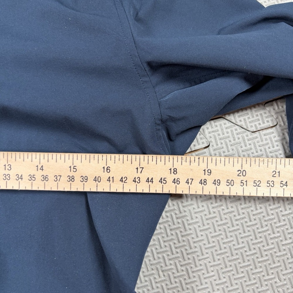 Lululemon Venture Classic Fit Shirt Button Down Shirt Light Navy Blue Men's S - Picture 3 of 6